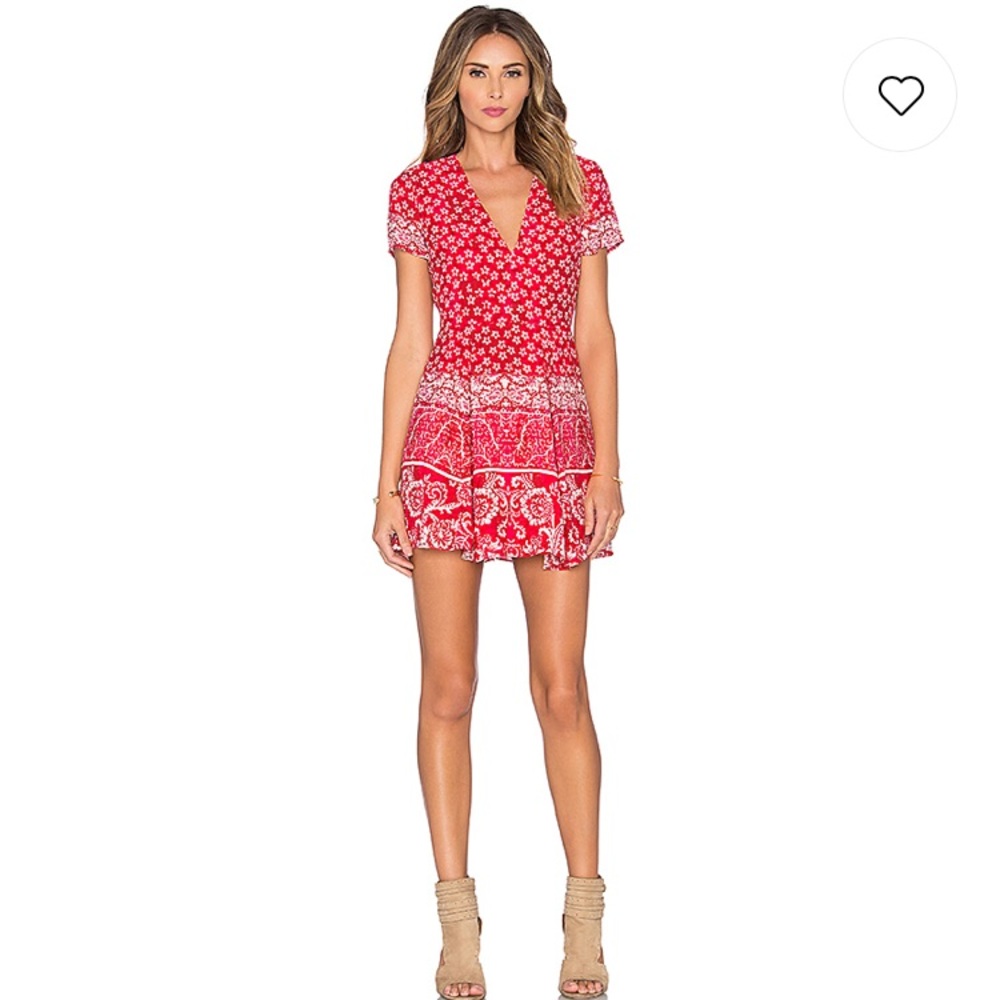 Lovers and friends red dress